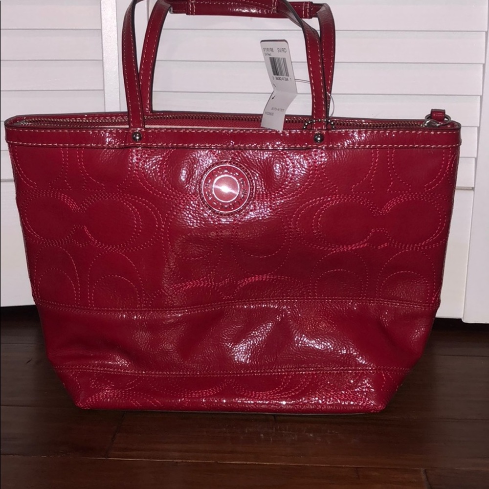 Coach hand bag